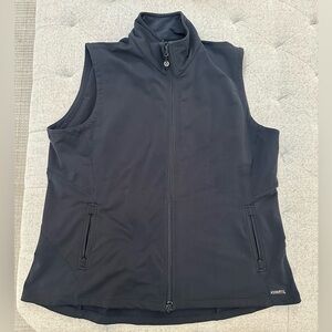 KERRITS SOFT SHELL RIDING VEST 2X BLACK EQUESTRIAN VEST PLUS SIZE